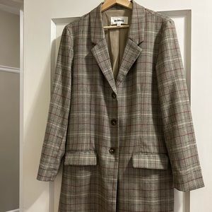 Plaid Blazer